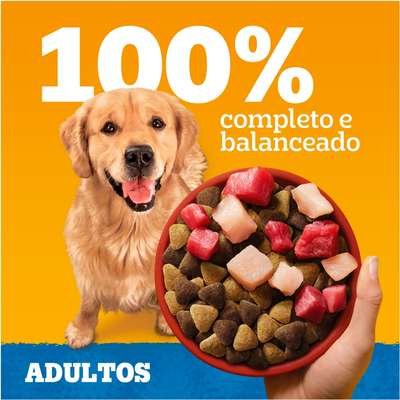 Ração Seca Pedigree Carne, Frango e Cereais para Cães Adultos Raças Médias e Grandes - Imagem 4