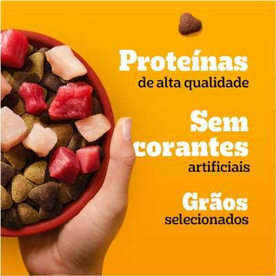 Ração Seca Pedigree Carne, Frango e Cereais para Cães Adultos Raças Médias e Grandes - Imagem 7