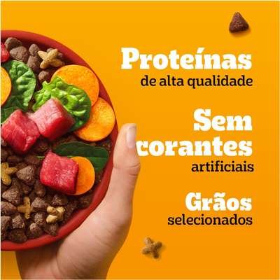 Ração Seca Pedigree Carne e Vegetais para Cães Adultos Raças Pequenas e Minis - Imagem 7