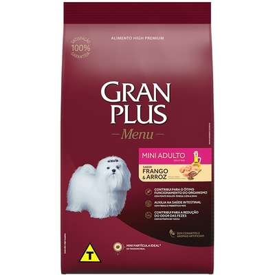 Ração GranPlus Menu Frango e Arroz para Cães Adultos Mini - Imagem 2