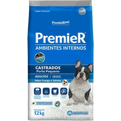 Ração Premier Pet Ambiente Interno Cães Castrados - Imagem 4