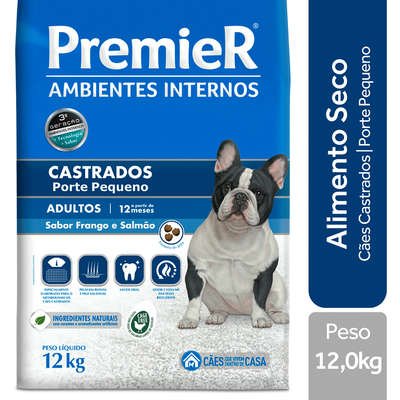 Ração Premier Pet Ambiente Interno Cães Castrados - Imagem 5