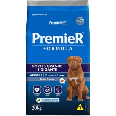 Ração Premier Pet Formula Cães Adultos Raças Grandes e Gigantes Frango - Imagem 4