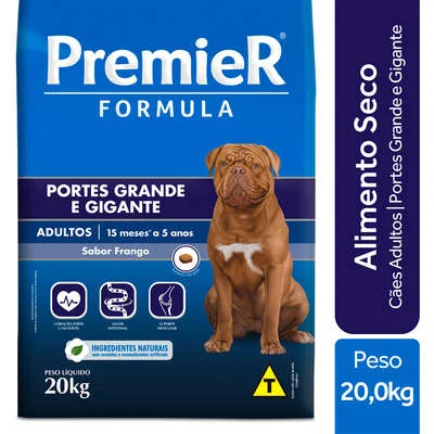 Ração Premier Pet Formula Cães Adultos Raças Grandes e Gigantes Frango - Imagem 5