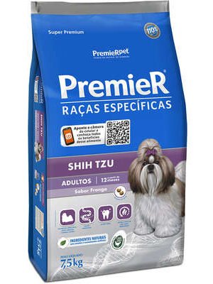 Ração Premier Pet Raças Específicas Shih Tzu Adulto