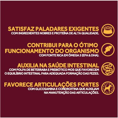 Ração Seca GranPlus Gourmet Ovelha & Arroz para Cães Adultos Raças Médias e Grandes - Imagem 8