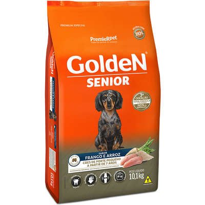 Ração Premier Golden Formula Cães Sênior Mini Bits Frango e Arroz