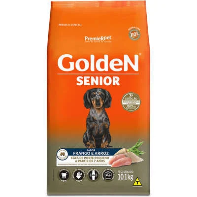 Ração Premier Golden Formula Cães Sênior Mini Bits Frango e Arroz - Imagem 3