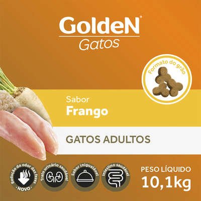 Ração Seca PremieR Pet Golden Gatos Adultos Frango - Imagem 4